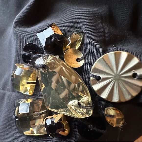 BCBGMaxAzria Bubble Hem Embellished Mini Dress Size 8 - Picture 9 of 9